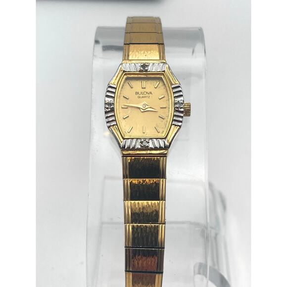 VTG Bulova Women\'s Petite Cocktail Dress Watch 17mm - Fresh Battery-Wrist 6-6.25 main image 12